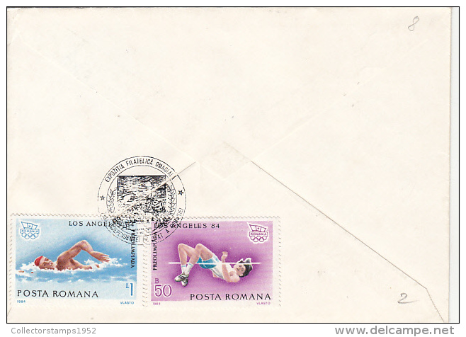 31875- STATE INDEPENDENCE DAY PHILATELIC EXHIBITION, SPECIAL COVER, 1985, ROMANIA - Briefe U. Dokumente