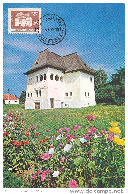 31918- MALDARESTI MANSION, MAXIMUM CARD, 1975, ROMANIA - Maximum Cards & Covers