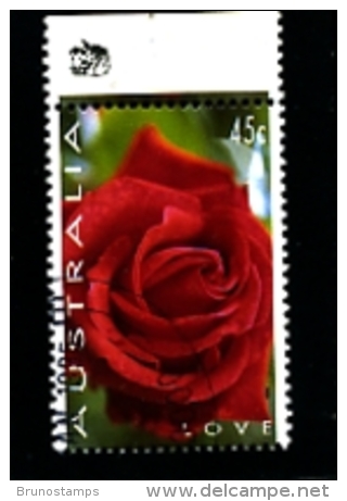 AUSTRALIA - 1995  45c. ROSE  1 KOALA  REPRINT  FINE USED - Proofs & Reprints
