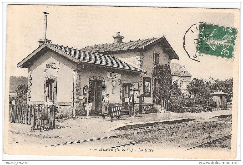 CPA Bures La Gare 91 Essonne - Bures Sur Yvette