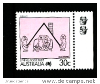 AUSTRALIA - 1990  30c. WELFARE  2 KOALAS  REPRINT  MINT NH - Proofs & Reprints