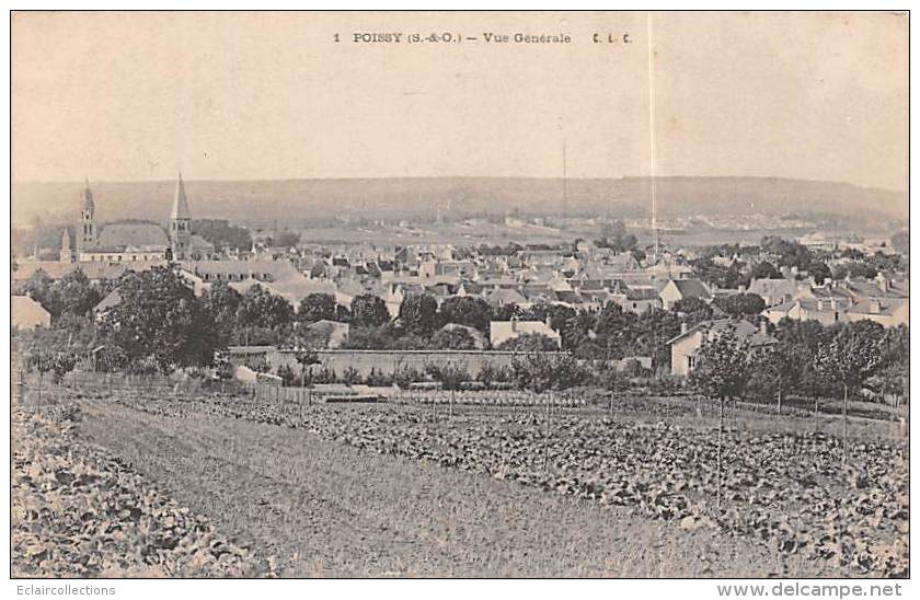 Poissy      78       Vue Générale - Poissy