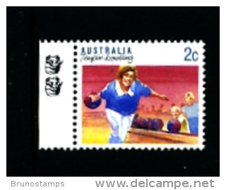 AUSTRALIA - 1991  2c.  BOWLING  2 KOALAS  REPRINT  MINT NH - Essais & Réimpressions