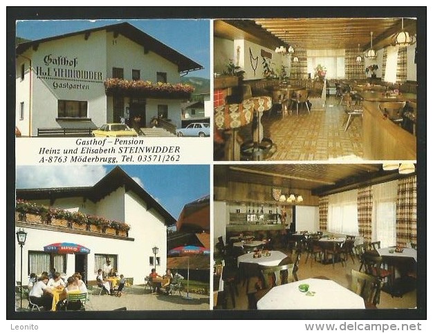 MÖDERBRUGG Gasthof Pesnion STEINWIDDER Steiermark Judenburg Sankt Oswald Murtal 1989 - Judenburg