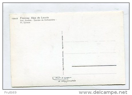 SWITZERLAND - AK 248599 Fionnay - Alpe De Louvie - Altri & Non Classificati