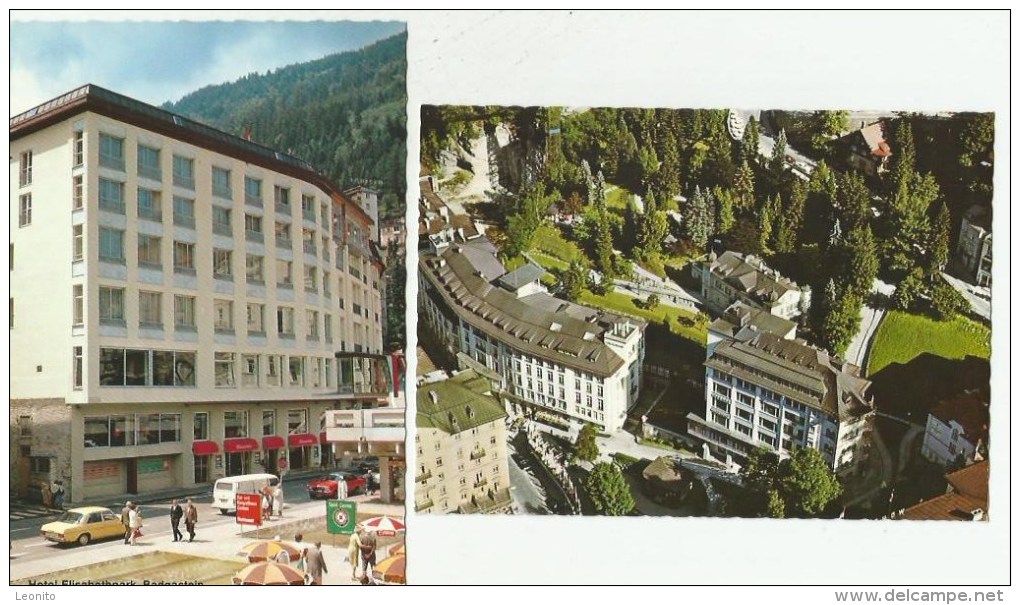 BADGASTEIN Salzburg St. Johann Hotel ELISABETHPARK 2 Karten - Bad Gastein