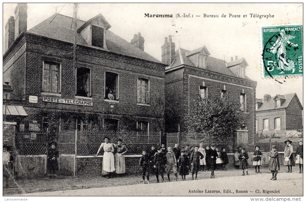 76 - MAROMME - Bureau De Poste Et Télégraphe - Maromme