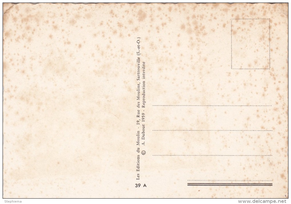 Carte Postale, Dessin Snob III, Dubout 1959 - Dubout