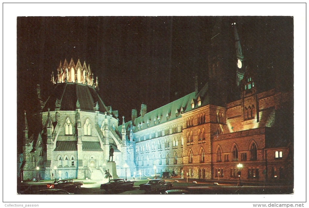 Cp, Canada, Ottawa, The Librairy And Parliament Buildings - Ottawa