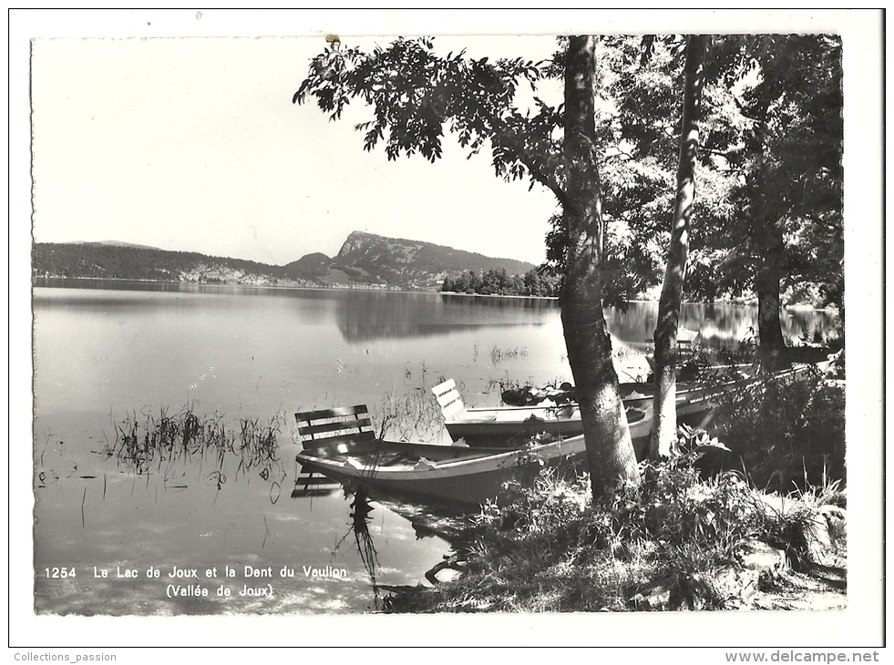 Cp, SUISSE , Le Lac Et La Dent Du Vaulion - Vaulion