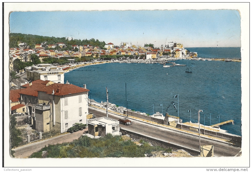 Cp, 83, Sainte-Maxime-sur-Mer, Vue Générale Du Port, Voyagée 1956 - Sainte-Maxime