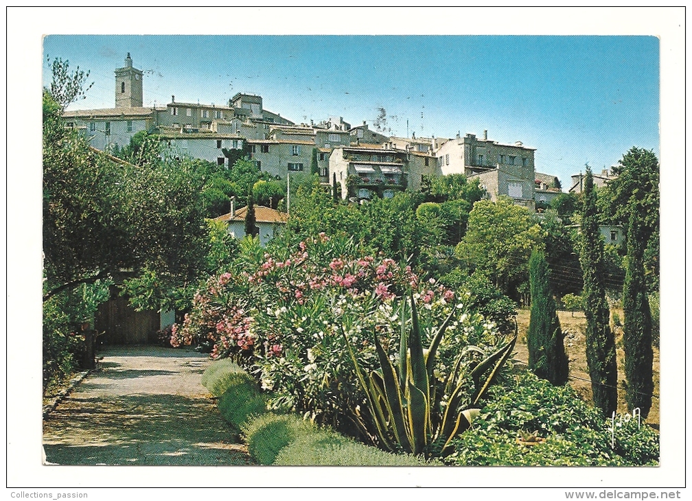 Cp, 06, Mougins, Vue Générale, Voyagée 1991 - Mougins