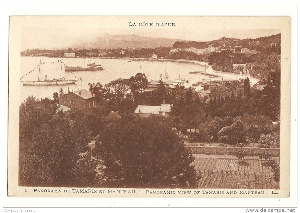 Cp, 83, Tamaris Et Manlieu, Panorama - Tamaris