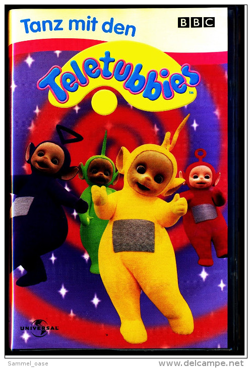 Tanz Mit Den Teletubbies  -  VHS Video Film - Children & Family