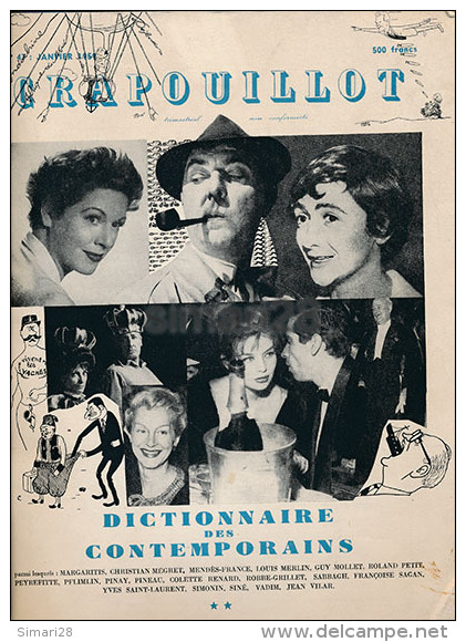 CRAPOUILLOT - N° 43 - JANVIER 1959 - Autres & Non Classés