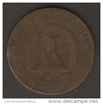 FRANCIA 5 CENTESIMI 1862 NAPOLEON III - Altri & Non Classificati