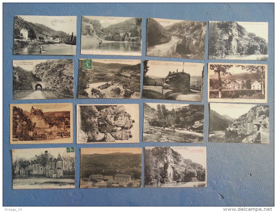 CP Carte Postale LOT 15 Cartes Lozère (Z43) - 5 - 99 Postales