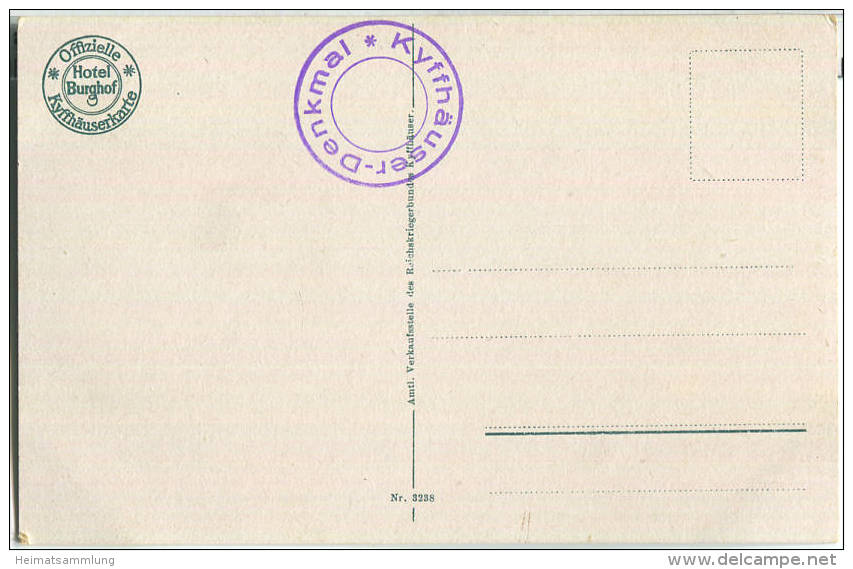 Kaiser Wilhelm-Denkmal Auf Dem Kyffhäuser - Barbarossa - Kyffhäuser