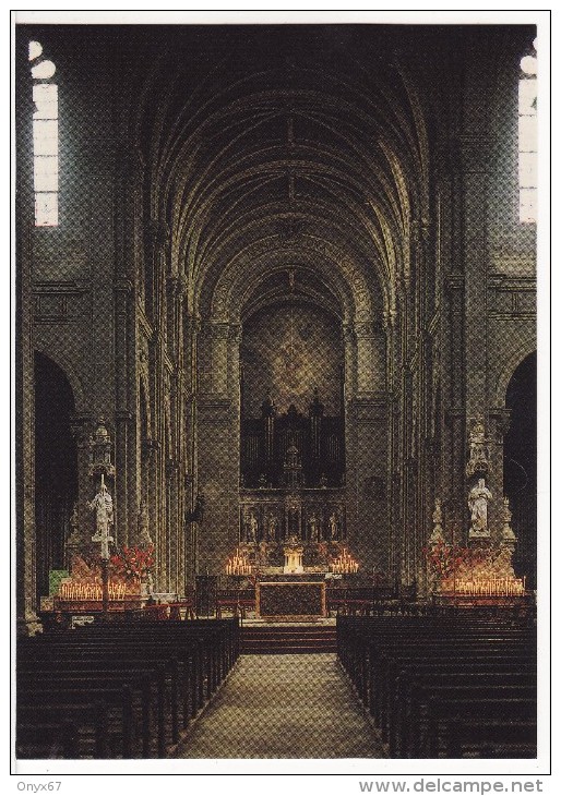 SAINTE-ANNE D'AURAY (Morbihan) Intérieur  Eglise-Basilique- ORGUE-ORGUES-ORGAN-ORGEL-MUSIQUE-2 SCANS - Sainte Anne D'Auray