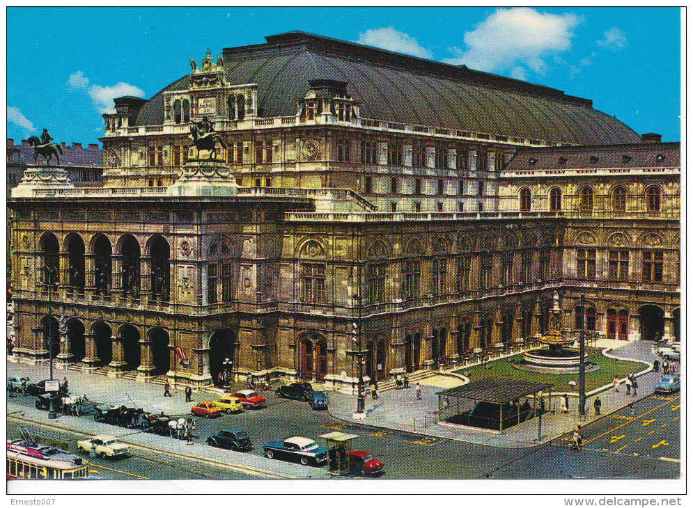 PK/CP, Österreich, Wien - Staatsoper, Gebraucht, - Siehe Scan *) - Ringstrasse