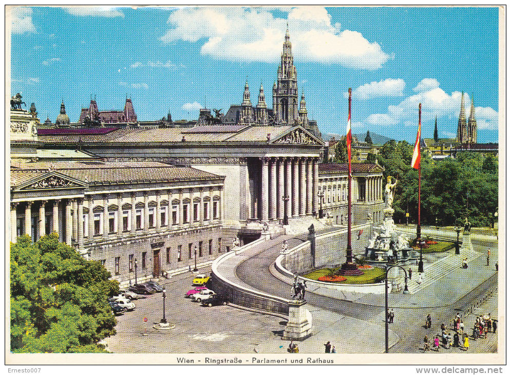 PK/CP, Österreich, Wien - Parlament, Ungebraucht, - Siehe Scan *) - Ringstrasse