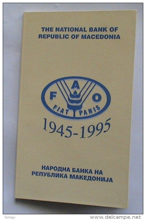 MACEDONIA:  FAO BU Set  1995 - Nordmazedonien