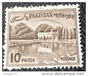 Pakistan 1961 Shalimar Gardens 10p - Used - Pakistan