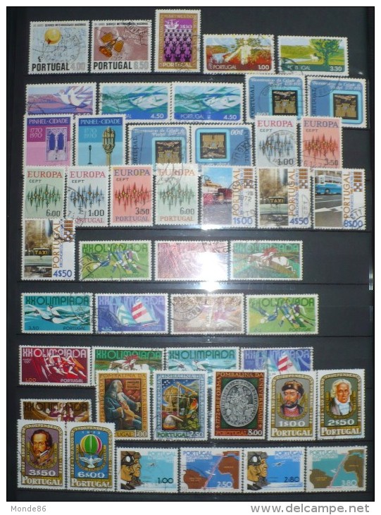 PORTUGAL - Lot De Timbres (o) Des Années 70 & 80 - TB - Collections