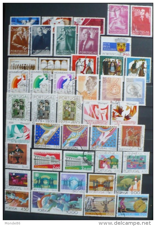 PORTUGAL - Lot De Timbres (o) Des Années 70 & 80 - TB - Collezioni