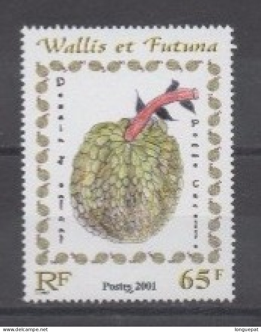 WALLIS Et FUTUNA : Flore - Fruits  De Wallis Et Futuna : Pomme Cannelle. - Unused Stamps