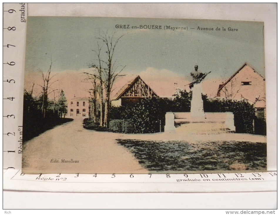 CPA (53) Mayenne - GREZ En BOUERE - Avenue De La Gare - Crez En Bouere