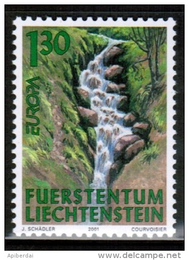 Liechtenstein - 2001 EUROPA  (unused Stamp + FDC) - 2001