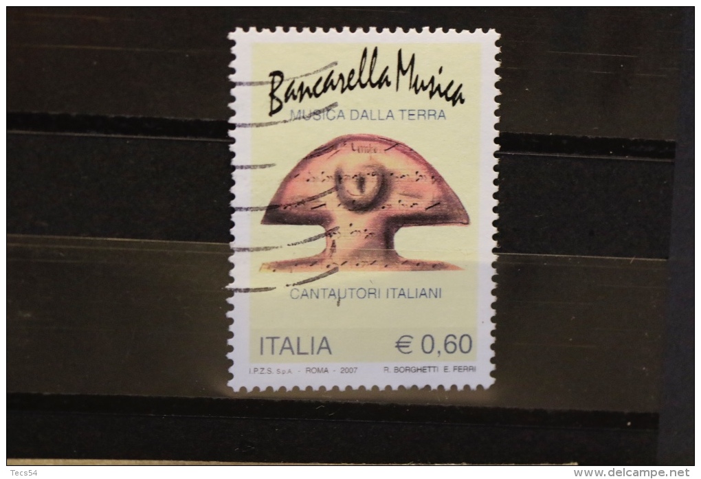 ITALIA USATI 2007 - BANCARELLA MUSICA DELLA TERRA - RIF. G 1361 - QUALITA´ LUSSO - 2001-10: Usati