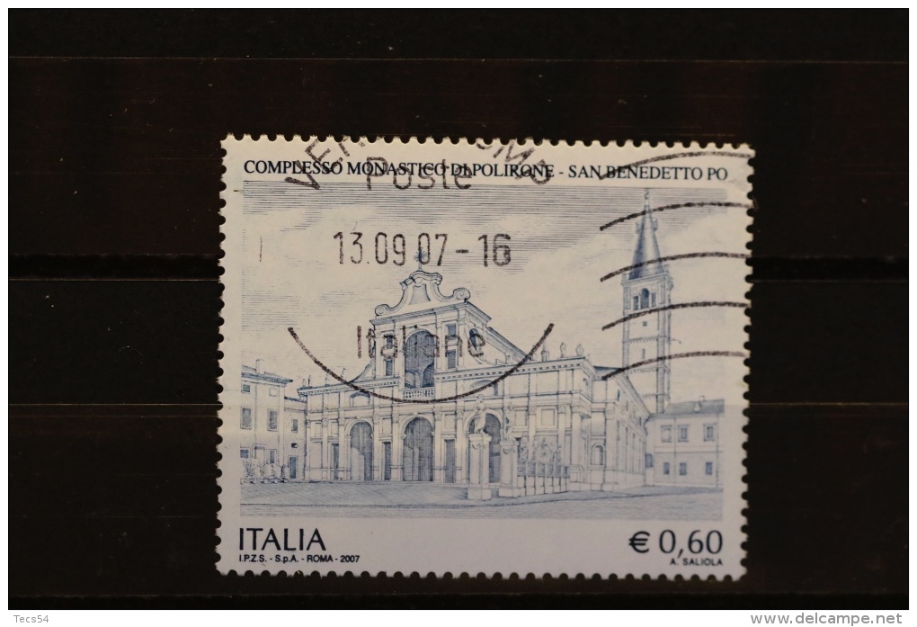 ITALIA USATI 2007 - COMPLESSO MONASTICO DI POLIRONE - RIF. G 1363 - QUALITA´ LUSSO - 2001-10: Usati