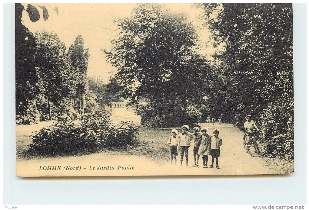 LOMME - Le Jardin Public, Enfants. - Lomme