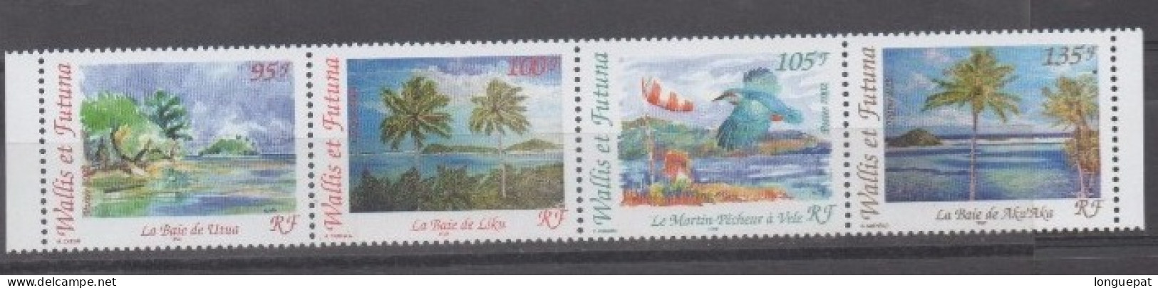 WALLIS Et FUTUNA : Paysages Régionaux : Baie De Utua, Baie De Liku, Baie De Aka-Aka, Martin-pêcheur à Vele - Nuovi