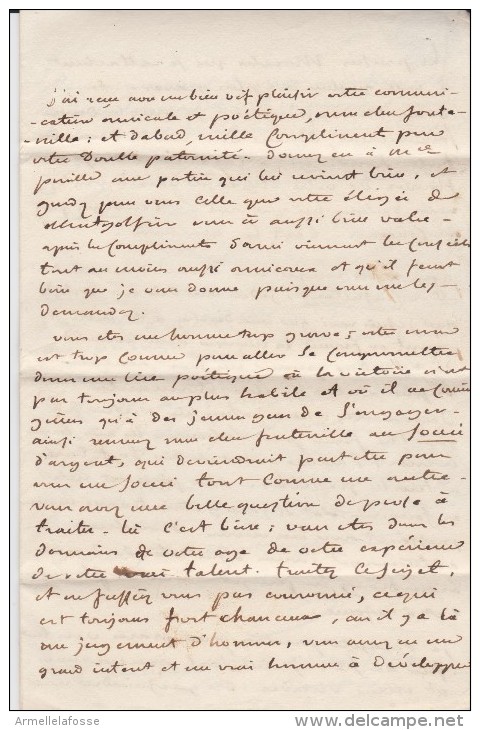 Lot De 2 CAD De Limoux (Aude) De 1839 Et 1843 - 1801-1848: Vorläufer XIX