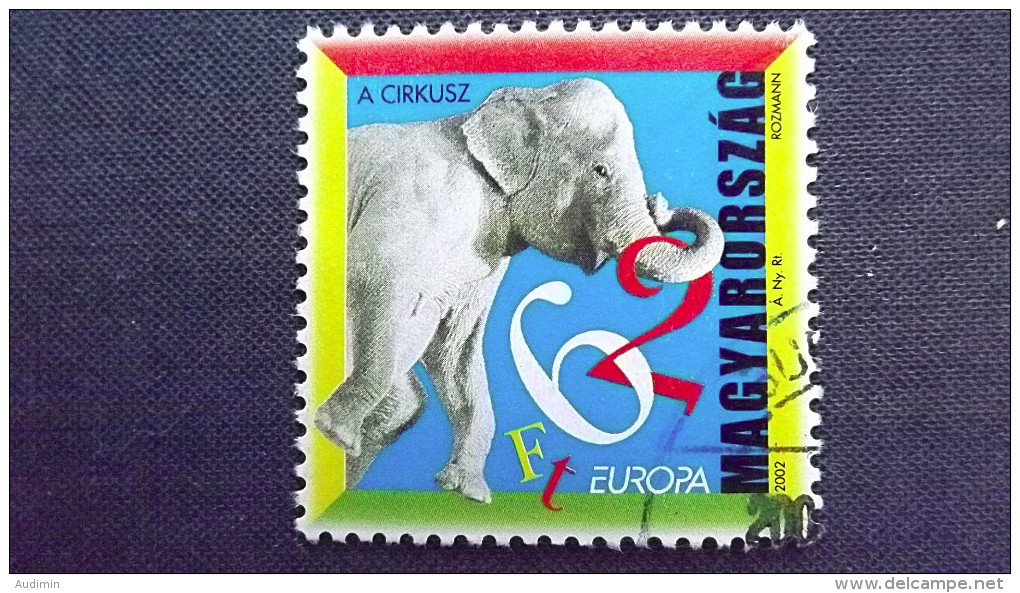 Ungarn 4727 Oo/ESST, EUROPA/CEPT 2002, Zirkus - Usado