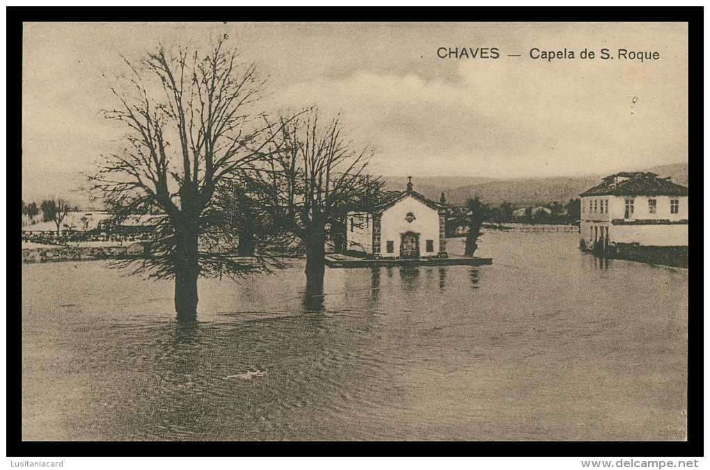 CHAVES - CHEIAS - Capela De S. Roque Carte Postale - Vila Real