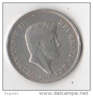 Monnaie  FERDINAND  II  120 GRANA   1844   Argent - Sonstige & Ohne Zuordnung