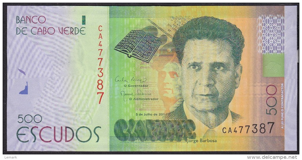 Cape Verde 500 Escudos 2015 Pnew UNC - Kaapverdische Eilanden