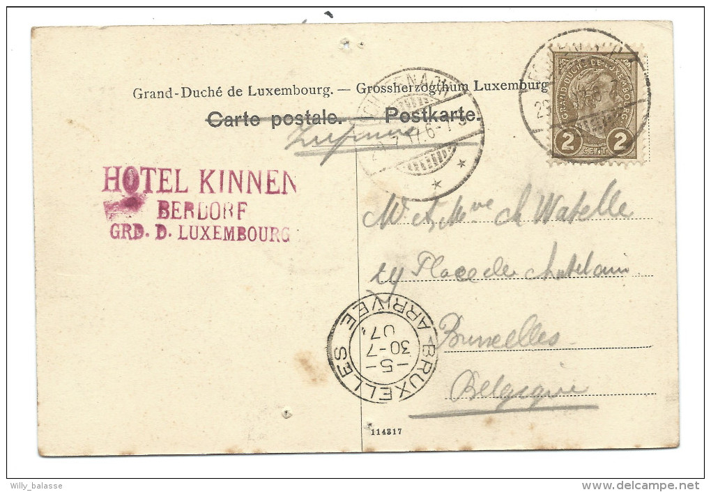 CPA - Luxembourg - Souvenir De BERDORF - Multivues   // - Berdorf