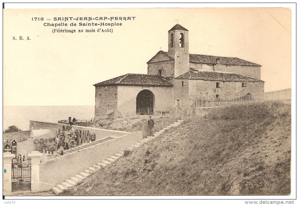 Saint-Jean-Cap-Ferrat - Chapelle De Sainte-Hospice (Pèlerinage Au Mois D'Août) - Saint-Jean-Cap-Ferrat