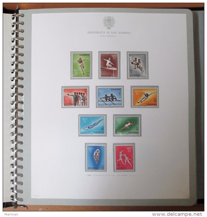 SAN MARINO 1964/1984 Collezione Completa (fbolli Nuovi MNH**) - Sammlungen (im Alben)