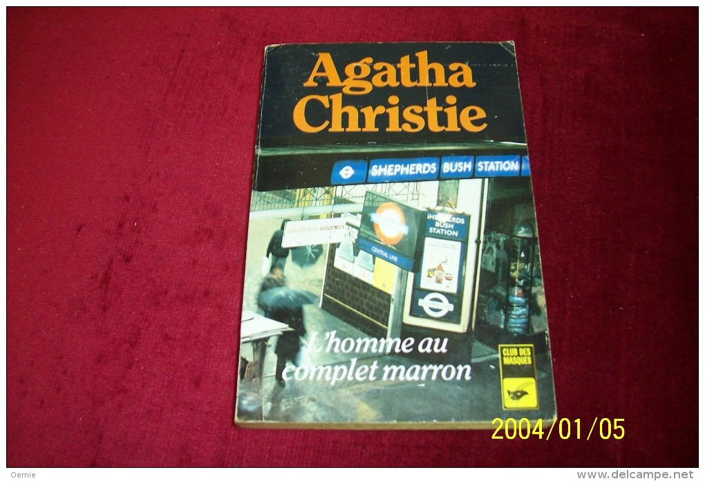 AGATHA CHRISTIE  L'HOMME AU COMPLET MARRON - Agatha Christie