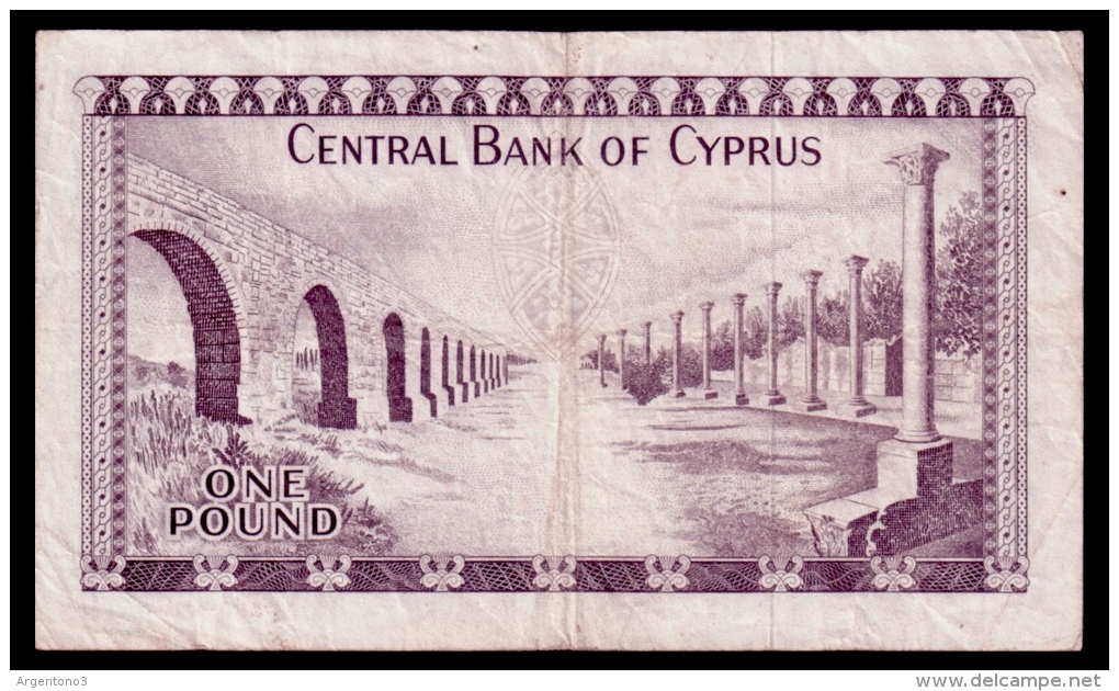 Cyprus 1 Pound 1972 F - Zypern