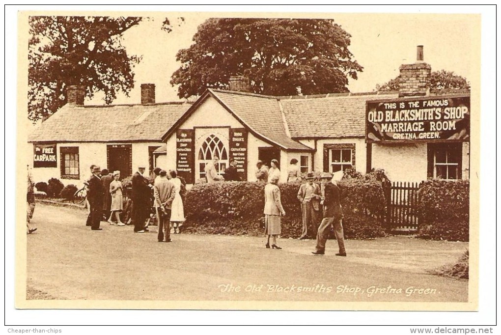 Gretna Green - The Old Blacksmith's Shop - Dumfriesshire