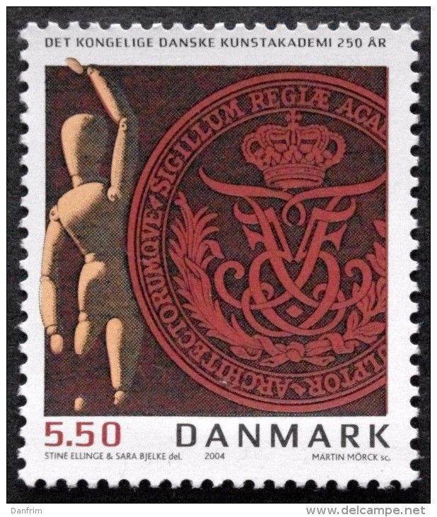 Denmark 2004  MiNr.1368 MNH (**) ( Lot B975) Academy Of Fine Arts / Akademie Der Schönen Künste / Académie Des Beaux-Art - Nuevos