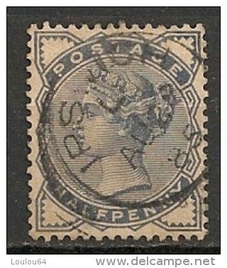 Timbres - Grande-Bretagne - 1883 - 1/2 P. - - Unclassified