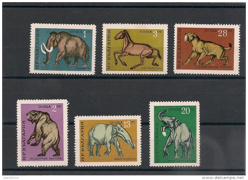 BULGARIE Animaux  N°Y/T :1860/65** - Colecciones & Series